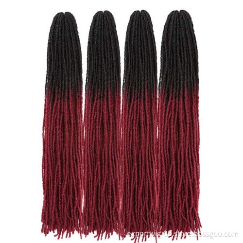 Sister Locs Faux Locs Dreadlock Crochet Braiding Hair Sisterlocs Dreadlocs Hair Extensions Mixed Color For Men And Women